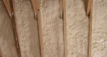 closed-cell spray foam for Burlington applications